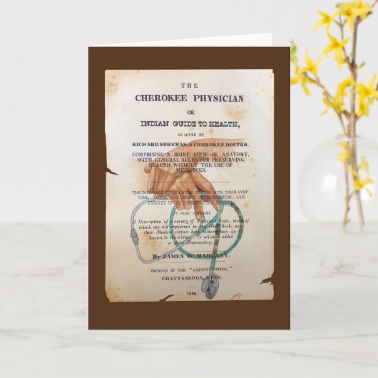 Hände des Heilers Karte (Gelbe Blume)