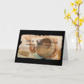 Hände des Potters Karte (Gelbe Blume)