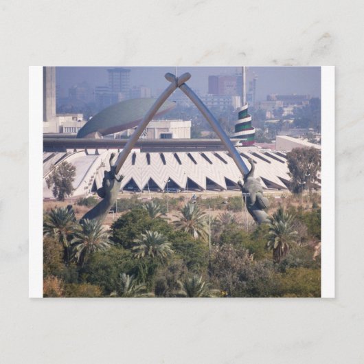 Hände des Sieges Postkarte (Vorderseite)