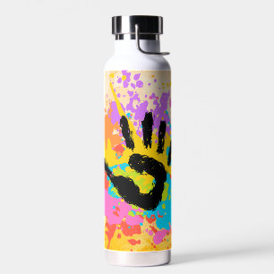 Hände des Spektrums Trinkflasche
