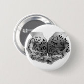 Hände des Stütznur Knopfes Button (Vorne & Hinten)