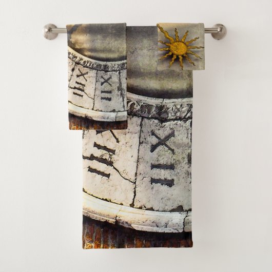 HÄNDE DES TIME-Badetuch-Set Badhandtuch Set (Insitu)