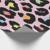 Hände, die online zur Touch gehen. Konzept Geschenkpapier (Ecke)