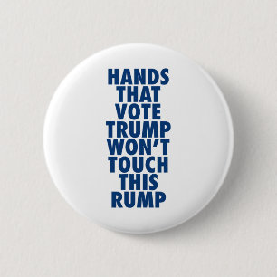 Hände, die Trump wählen, werden dieses Gerücht nic Button