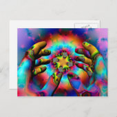 Hände eines Assistenten Postkarte (Vorne/Hinten)