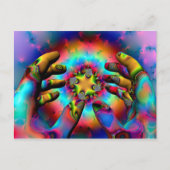 Hände eines Assistenten Postkarte (Vorderseite)