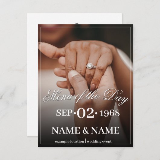 Hände eines farbigen Ehepaares mit Ring (Vorne/Hinten)