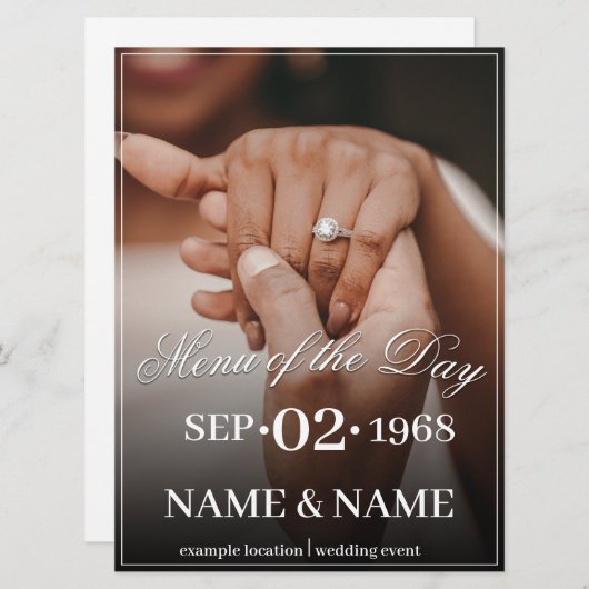 Hände eines farbigen Ehepaares mit Ring (Vorne/Hinten)