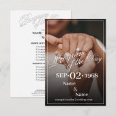 Hände eines farbigen Ehepaares mit Ring (Vorne/Hinten)