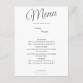 Hände eines farbigen Ehepaares mit Ring Begleitkarte (Rückseite)