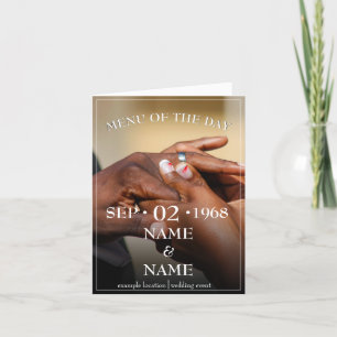 Hände eines farbigen Hochzeitspaares Button auf de Ankündigung