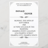 Hände eines homosexuellen Ehepaares mit Rings (Rückseite)