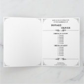 Hände eines homosexuellen Ehepaares mit Rings Karte (Innenseite)