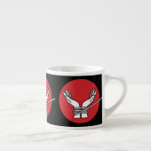 Hände getickt Thunder_Cove Espressotasse (Rechts)
