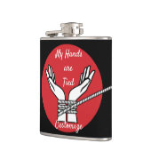 Hände getickt Thunder_Cove Flachmann (Links)