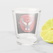 Hände getickt Thunder_Cove Schnapsglas (Rückseite)