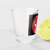 Hände getickt Thunder_Cove Schnapsglas (Links)