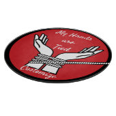 Hände getickt Thunder_Cove Schneidebrett (Ecke)