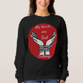 Hände getickt Thunder_Cove Sweatshirt (Vorderseite)