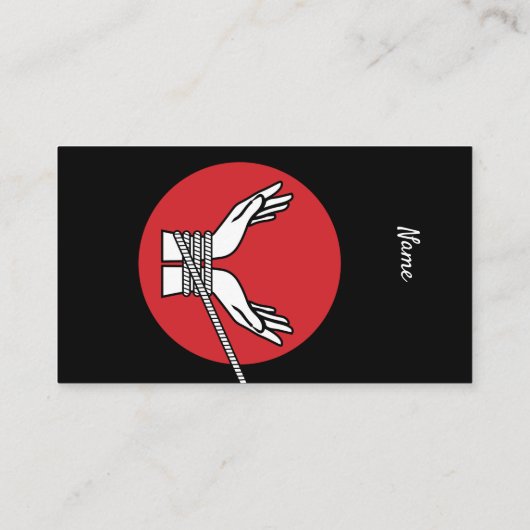 Hände getickt Thunder_Cove Visitenkarte (Rückseite)