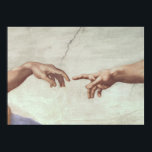 Hände Gottes und Adams Poster<br><div class="desc">Hände Gottes und Adams,  Detail aus der Schöpfung Adams,  aus der Sixtinischen Decke,  1511 | von Michelangelo Buonarroti | Lage der Kunst: Vatikanische Museen und Galerien,  Vatikanstadt,  Italien | Italienischer Künstler | Image Collection number: BAL143446</div>