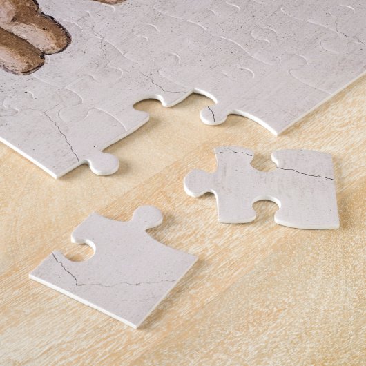 Hände Gottes Vater und Adam von Michelangelo Puzzle (Seite)