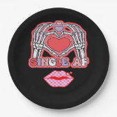 Hände Halloween Classic - Sloth Costume Pappteller (Vorderseite)