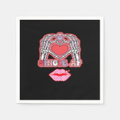 Hände Halloween Classic - Sloth Costume Serviette (Vorderseite)