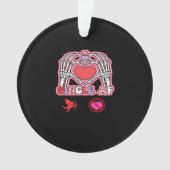 Hände Halloween Zitat - Niedlicher Slogan gruselig Ornament (Vorderseite)