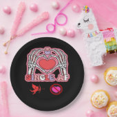 Hände Halloween Zitat - Niedlicher Slogan gruselig Pappteller (Party)