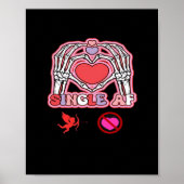 Hände Halloween Zitat - Niedlicher Slogan gruselig Poster (Vorne)