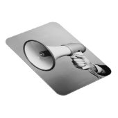Hände halten magnet (Rechte Seite)