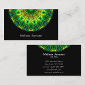 Hände halten - Mandala Visitenkarte (Vorne/Hinten)