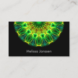 Hände halten - Mandala Visitenkarte