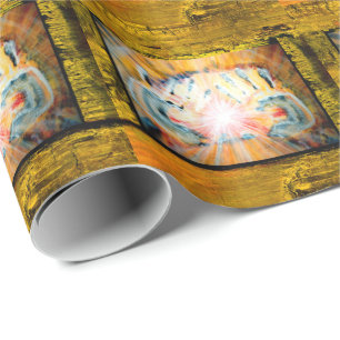 Hände heilen geschenkpapier