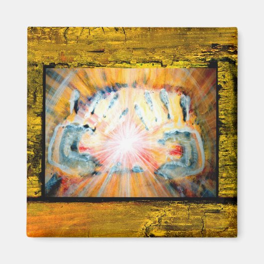 Hände heilen magnet (Vorne)