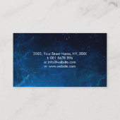 Hände heilen - Monde - Mutter der Perle Visitenkarte (Rückseite)