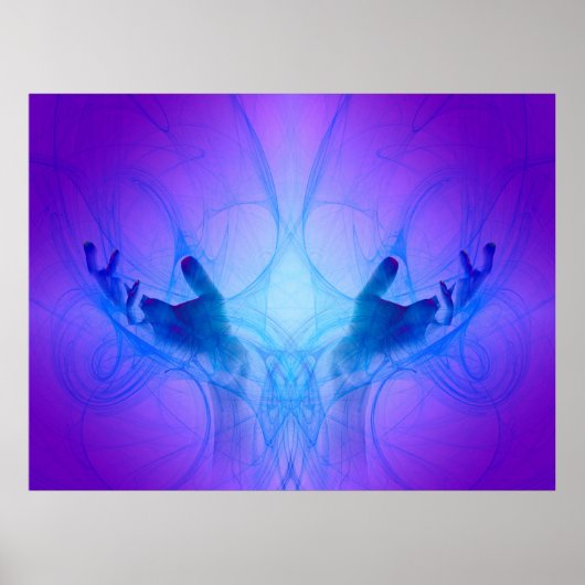 Hände heilen poster (Vorne)