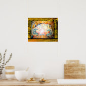 Hände heilen poster (Küche)