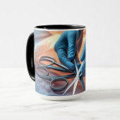 Hände heilen tasse (Vorderseite Links)