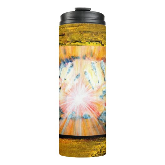 Hände heilen thermosbecher (Vorderseite)