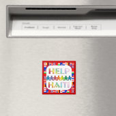 Hände Helping Haiti Magnet (In Situ (Geschirrspüler))