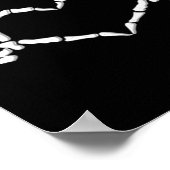 Hände Herz Halloween Kostüme Männer Frauen Mädchen Poster (Ecke)