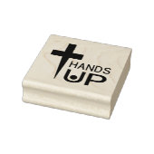 Hände hoch gummistempel (Stempel)