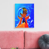 Hände II Leinwanddruck (Insitu (Wohnzimmer))