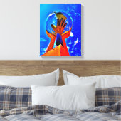 Hände II Leinwanddruck (Insitu (Schlafzimmer))