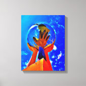 Hände II Leinwanddruck (Vorderseite)