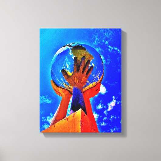 Hände II Leinwanddruck (Vorderseite)