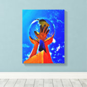 Hände II Leinwanddruck (Insitu (Holzboden))