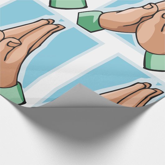 Hände im Gebet Geschenkpapier